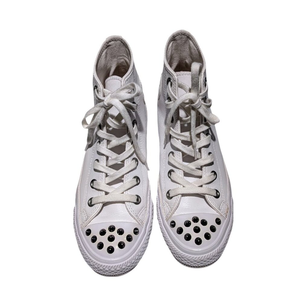 Converse Chuck Taylor All Star Leather And Studs High Top Women's Shoe